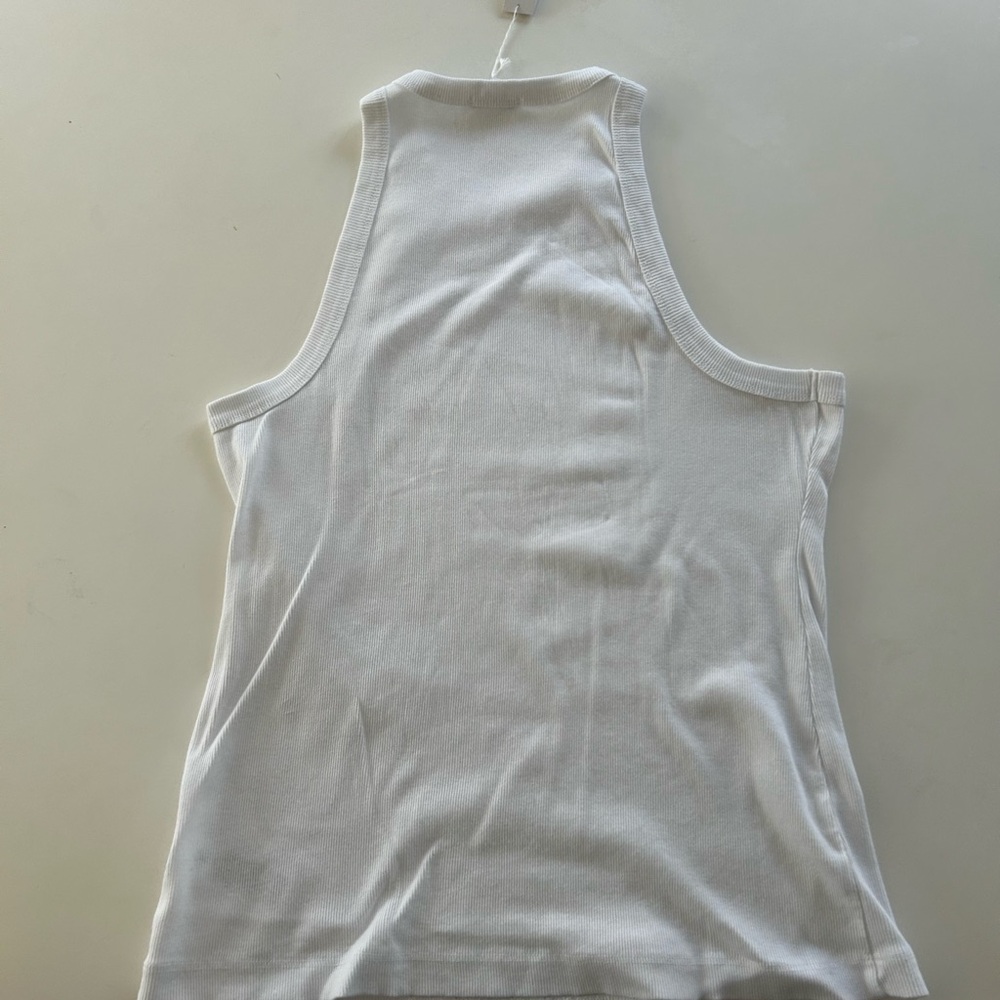 James Perse Ribbed Tank Size 4 - Picture 3 of 4